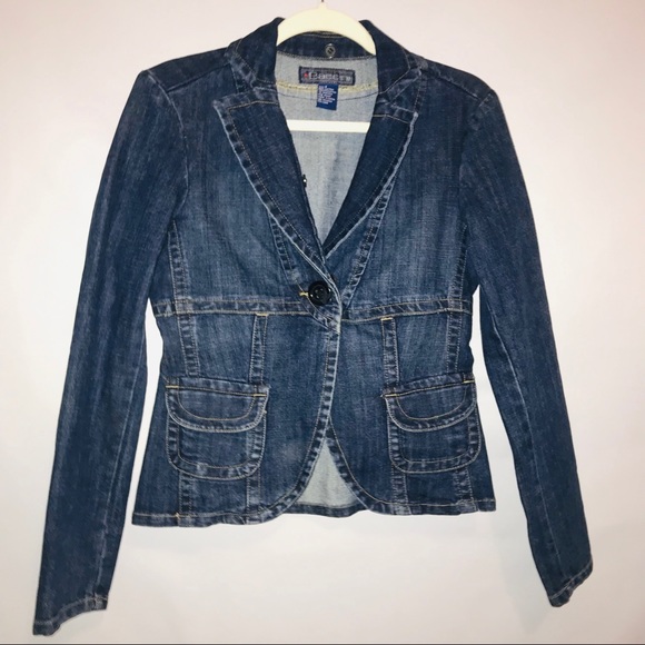 baccini denim jacket